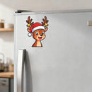 Christmas reindeer stickers vinyl material car water cup  Can be customized