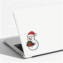 Christmas snowman stickers vinyl material car water cup  Can be customized