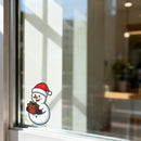 Christmas snowman stickers vinyl material car water cup  Can be customized