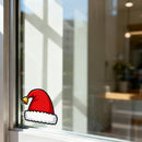 Christmas hat stickers vinyl material car water cup  Can be customized