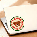 Bear Elements Envelope Sealing Waterproof Stickers for Luggages Windows Cups