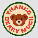 Bear Elements Envelope Sealing Waterproof Stickers for Luggages Windows Cups