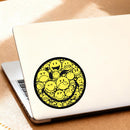 Emoji Elements Waterproof Vinyl Stickers for Laptops Cars Glass Customizable