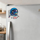 NASA astronaut stickers vinyl material suitable for suitcases and notebooks