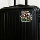 Raccoon Explorer Stickers vinyl material suitable for suitcases and notebooks