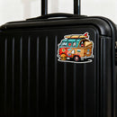 Hamburger Bus Stickers Vinyl Material  Suitable for Cars and Luggage  Customizable