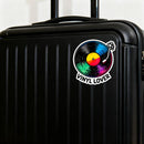 Vinyl Lover CD Stickers for Laptops and Water Bottles Customizable