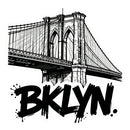 Brooklyn Bridge stickers suitable for laptops water bottles and suitcases
