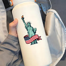 Statue of Liberty sticker vinyl suitable for luggage window display customizable