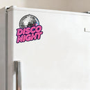 Disco Night stickers made of vinyl material suitable for suitcases and laptops