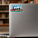 Windy City stickers made of vinyl material suitable for luggage laptops etc