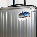Snowy mountain skateboard stickers suitable for luggage water bottles etc