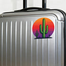 Desert sunset and cactus stickers suitable for cars luggage laptops etc