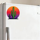 Desert sunset and cactus stickers suitable for cars luggage laptops etc