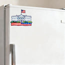 White House stickers from the USA suitable for luggage laptops water bottles etc