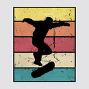 Skateboard Boy Waterproof Vinyl Stickers for Cars Luggagas Windows Customizable