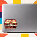 Racing Car Stickers Waterproof Personalized Vinyl Stickers for Cars Luggagas