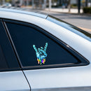 Rock and Roll sign Stickers Personalized Vinyl Stickers for Luggagas Windows