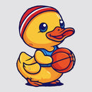 Duck Athlete Funny Waterproof Vinyl Stickers for Luggages Windows Customizable