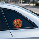 Angry Dog Funny Waterproof Vinyl Stickers for Luggages Windows Customizable
