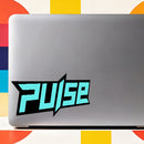 Pulse Waterproof Vinyl Stickers for Cars Luggagas Windows Bottles Customizable