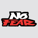 NO FEAR Waterproof Vinyl Stickers for Luggagas Windows Luggages Customizable