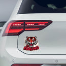 Roaring tiger pattern vinyl stickers customizable with your design and text