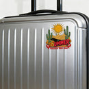 Sun and desert themed vinyl stickers suitable for luggage laptops cars etc