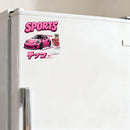 Sports car vinyl stickers suitable for cars luggage water bottles etc