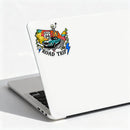 Road trip vinyl stickers suitable for cars luggage refrigerators etc