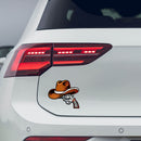 Western cowboy vinyl stickers suitable for skateboards water bottles and laptops