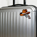 Western cowboy vinyl stickers suitable for skateboards water bottles and laptops