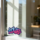 LOVE Waterproof Vinyl Stickers for Luggagas Windows Luggages Cars Customizable