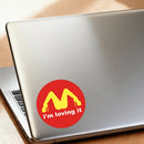 Vinyl Stickers Waterproof Sunproof Self-Adhesive for Laptop Car Glass Luggage