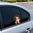 Santa Claus Vinyl Stickers Waterproof Sunproof for Laptop Car Glass Luggage Wall