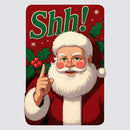 Santa Claus Vinyl Stickers Waterproof Sunproof for Laptop Car Glass Luggage Wall