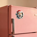 Santa Claus Vinyl Stickers Waterproof Personalized for Laptop Car Glass Luggage