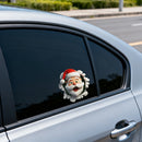 Santa Claus Vinyl Stickers Waterproof Personalized for Laptop Car Glass Luggage