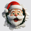 Santa Claus Vinyl Stickers Waterproof Personalized for Laptop Car Glass Luggage