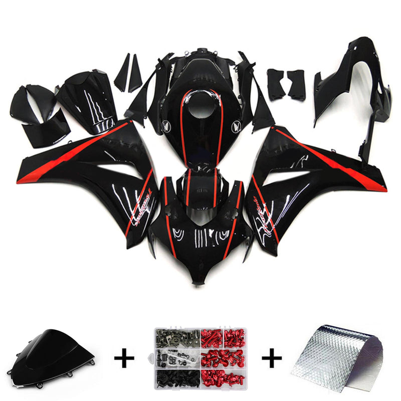 Amotopart Honda CBR1000RR 2008-2011 Fairing Kit Bodywork Plastic ABS