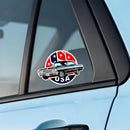 USA Classic Car Retro Sticker American Muscle Car Decor Decal for Cars Laptops