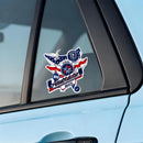 USAF American Flag Eagle Sticker Retro Military Decor Decal for Laptops Cars