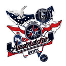USAF American Flag Eagle Sticker Retro Military Decor Decal for Laptops Cars
