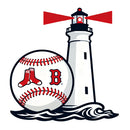 Red Sox Lighthouse Vinyl Sticker Baseball Decor Decal for Laptops Cars
