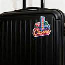 Las Vegas Casino Vinyl Sticker Neon Poker Chip Decor Decal for Laptops Cars