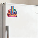 Las Vegas Casino Vinyl Sticker Neon Poker Chip Decor Decal for Laptops Cars