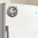 Gear & Music Notes Vinyl Sticker Industrial Decor Decal for Laptops Cars