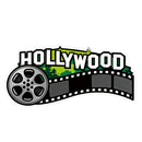 Hollywood Film Reel Vinyl Sticker Movie Decor Decal for Laptops Cars