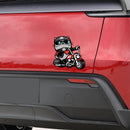 Motorcycle Kitten Stickers-Waterproof Sunproof Self-Adhesive for Laptop Luggage