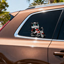 Motorcycle Kitten Stickers-Waterproof Sunproof Self-Adhesive for Laptop Luggage